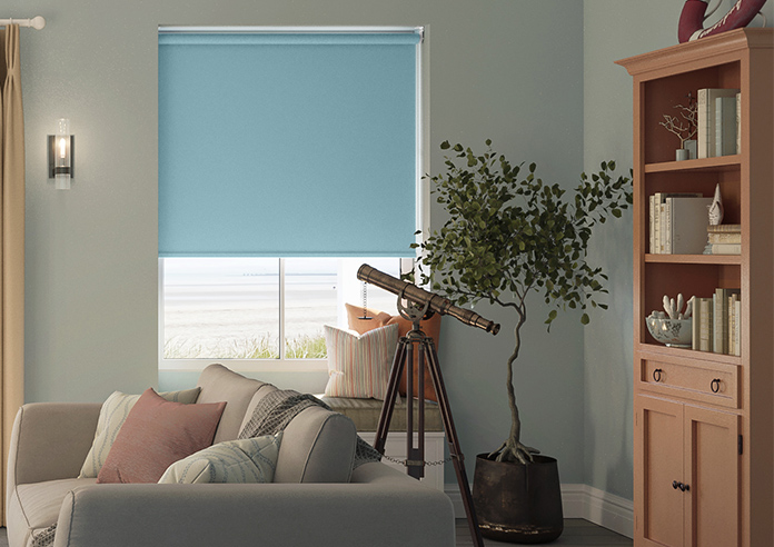 Trinity (FR Blackout), Tranquil - Twist&Fit Roller Blind - Image 3